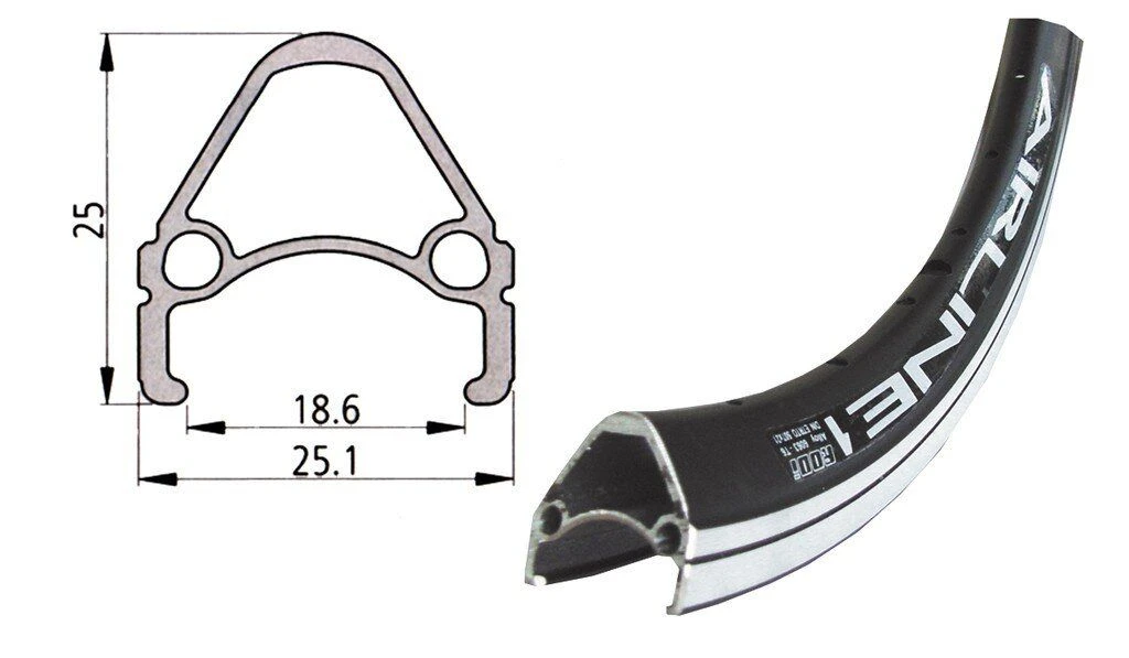 Rodi Felge Airline 1 28" 622-19 2 Rodi Felge Airline 1 28" 622-19 – Bild 2