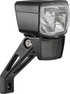 AXA Scheinwerfer Nxt 80 E-Bike, Schwarz, Für E-Bike, 6-12V Batterie