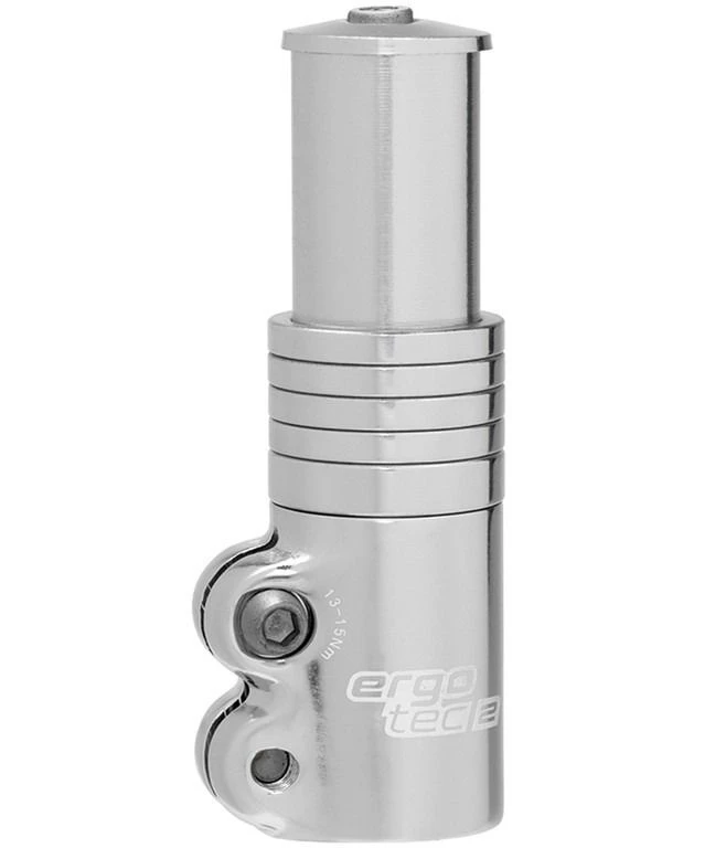 Ergotec A-Head Adapter Alu, Silber, 1 1/8", 56/61/66/71/76 Mm 1 Ergotec A-Head Adapter Alu, Silber, 1 1/8", 56/61/66/71/76 Mm