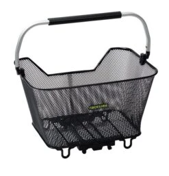 Racktime System Korb Baskit Deluxe 23ltr 45x30x33cm,schwarz,inkl. SnapitAdapter