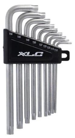 XLC Vielzahn-Schlüsselset TO-S102 10/15/20/25/27/30/40/45/50mm