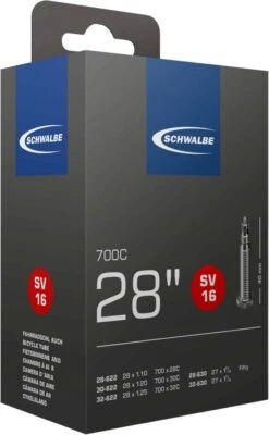 Schwalbe Schlauch SV 16 27/28x1.10-1.25" 28/32-622/630 SV40mm