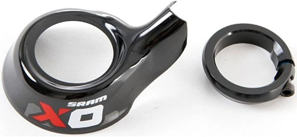 Sram Abdeckkappe/Klemmring Drehgriffschalter X.0, Rechts, Rot 1 Sram Abdeckkappe/Klemmring Drehgriffschalter X.0, Rechts, Rot