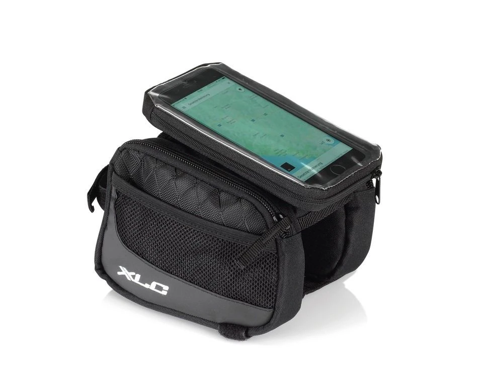 XLC XLC Top Tube Pannier Bag BA-S97 Schwarz, 800ml 1 XLC XLC Top Tube Pannier Bag BA-S97 Schwarz, 800ml