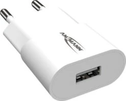 USB Home Charger Ansmann HC105, Weiß, Für Smartphone/Handy U. USB Geräte