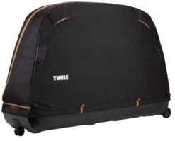 Thule Fahrradtransportkoffer Roundtrip MTB, Schwarz,integrierter Montageständer -e-bikes4you 31323feba877ae169315600b989de048