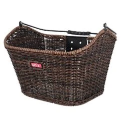 Klickfix Vorderradkorb Un`x Manolo 34x23x20cm,braun,geflochten,o. Adapter
