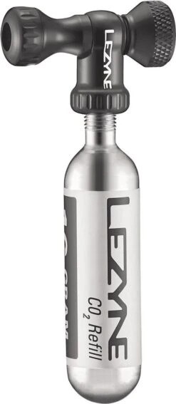 Lezyne CO2 Fahrradpumpe Control Drive Schwarz-glÀnzend 16g