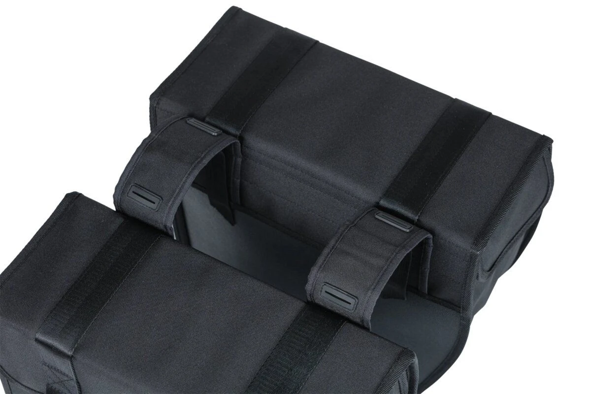 Basil Doppelpacktasche Tour XL Schwarz, 35x14x35cm, 35 Ltr 6 Basil Doppelpacktasche Tour XL Schwarz, 35x14x35cm, 35 Ltr – Bild 6