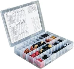 Lezyne Ersatzteile Tackle Box Für Fuß- Und Handpumpen, 12 Teile