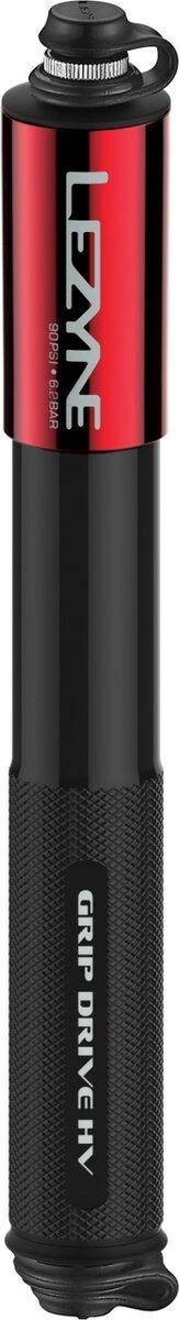 Lezyne Minipumpe Grip Drive HV 18,6 Cm / Schwarz 5 Lezyne Minipumpe Grip Drive HV 18,6 Cm / Schwarz – Bild 5