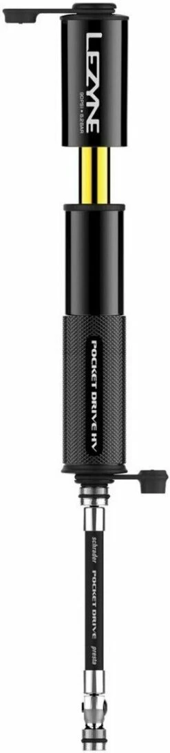 Lezyne Minipumpe CNC Pocket Drive HV Hellgrau-glänzend 10 Lezyne Minipumpe CNC Pocket Drive HV Hellgrau-glänzend -e-bikes4you 452100114 01 1