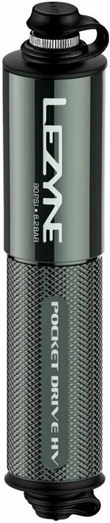 Lezyne Minipumpe CNC Pocket Drive HV Hellgrau-glänzend 8 Lezyne Minipumpe CNC Pocket Drive HV Hellgrau-glänzend – Bild 8