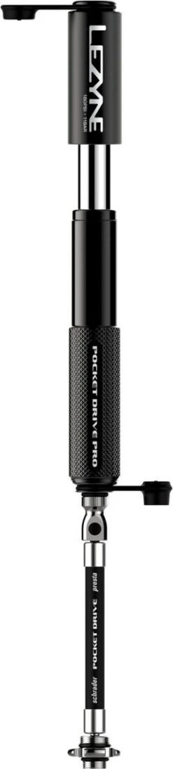 Lezyne Minipumpe Pocket Drive PRO Mattschwarz 18 Lezyne Minipumpe Pocket Drive PRO Mattschwarz -e-bikes4you 452100142 05