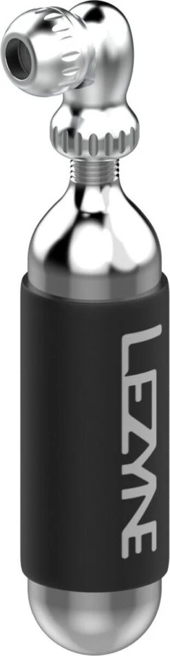 Lezyne CO2 Fahrradpumpe Twin Speed Drive CNC, Schwarz-glänzend 16g 16 Lezyne CO2 Fahrradpumpe Twin Speed Drive CNC, Schwarz-glänzend 16g -e-bikes4you 455000146 05