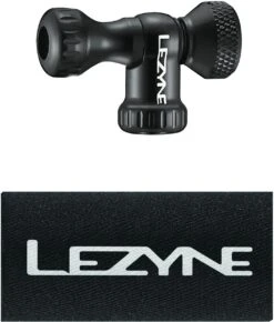 Lezyne CO2 Pumpenkopf Control Drive CNC Schwarz-glänzend -e-bikes4you 457000015 1