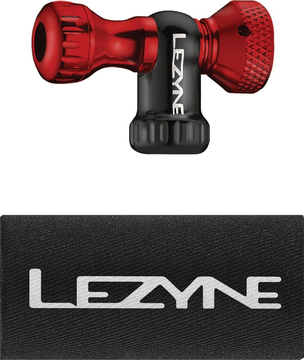 Lezyne CO2 Pumpenkopf Control Drive CNC Rot-glänzend 3 Lezyne CO2 Pumpenkopf Control Drive CNC Rot-glänzend – Bild 3