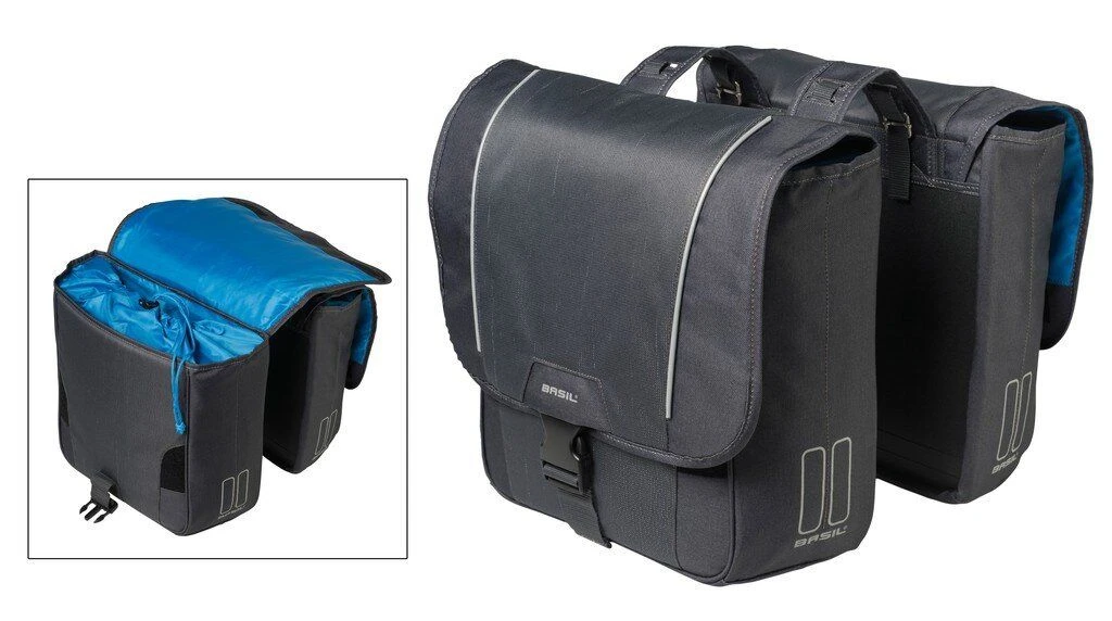 Basil Doppelpacktasche Sport Design, 35x14,5x43cm, 32ltr 16 Basil Doppelpacktasche Sport Design, 35x14,5x43cm, 32ltr – Bild 16