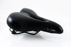 P&P Bequemsattel Luftikus Verstärkt 608V Schwarz, Unisex, 280x210mm, Ca. 740g