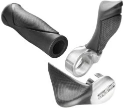 Ergotec MF2 Ergo Griff/Barend Set, 34 Mm Dicke 130/130 Mm, Schwarz