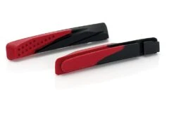 XLC Ersatzbremsgummi BS-X02 4er Set, 72mm, Schwarz/rot, Allwetterpad
