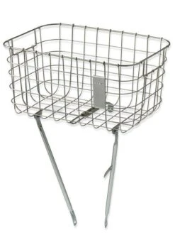 Basil Vorderradkorb Robin M. Streben 31x46,5x25cm,si,weitmaschig, Festmontage