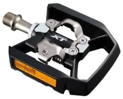 Shimano SPD Trekking-Pedal PDT8000, 9/16", Einseitig,mit Reflektoren -e-bikes4you 7b2088355869d2ef1751f026d329338a 1