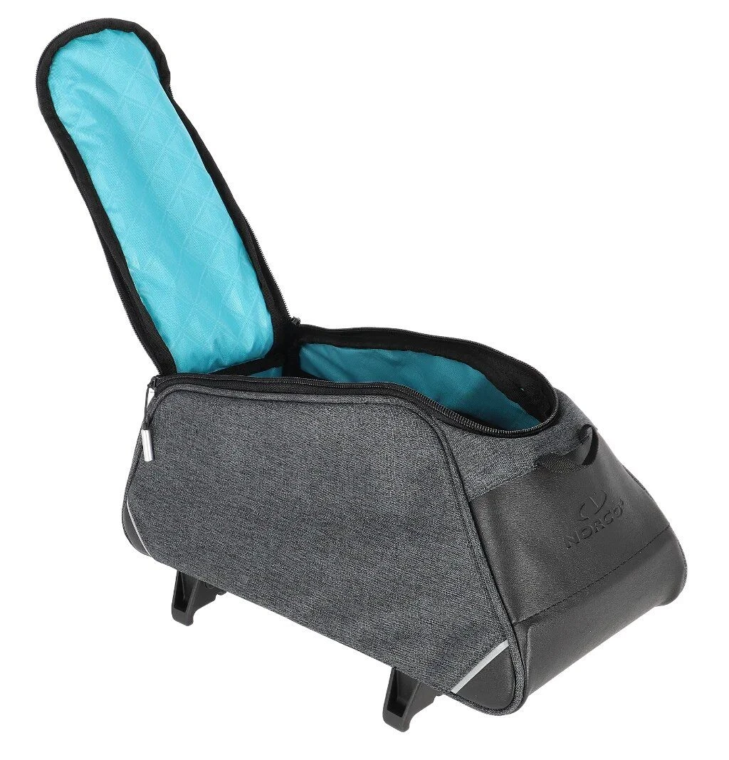 Norco Gepäckträgertasche Ramsey Grau, 34x17x16cm, Mit TopKlip 3 Norco Gepäckträgertasche Ramsey Grau, 34x17x16cm, Mit TopKlip – Bild 3