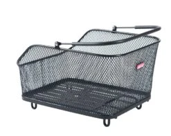 Unix Hinterradkorb Fidele Universal 40x31x21cm, Schwarz, 20ltr, Engmaschig