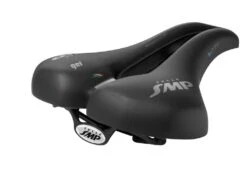 Selle SMP Sattel E-City Gel Schwarz, Unisex, 259x223mm, Ca. 675g
