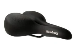 P&P Bequemsattel Hamburg 040 Schwarz, Unisex, 268x255mm, Ca. 669g