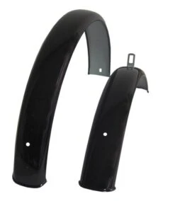 Büchel Schutzblechset Universal 20", Schwarz, Ohne Streben,Radius 275 Mm