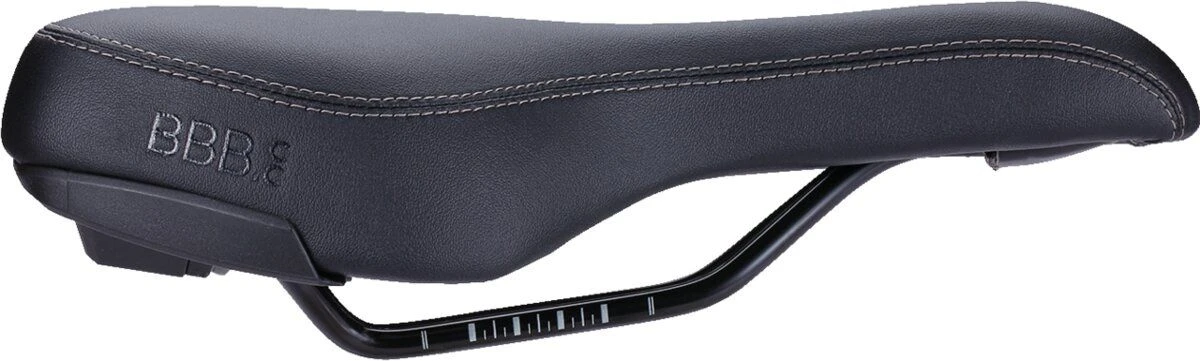BBB SoftShape Active Comfortsattel BSD-121 170 X 265 Mm, Schwarz 4 BBB SoftShape Active Comfortsattel BSD-121 170 X 265 Mm, Schwarz – Bild 4