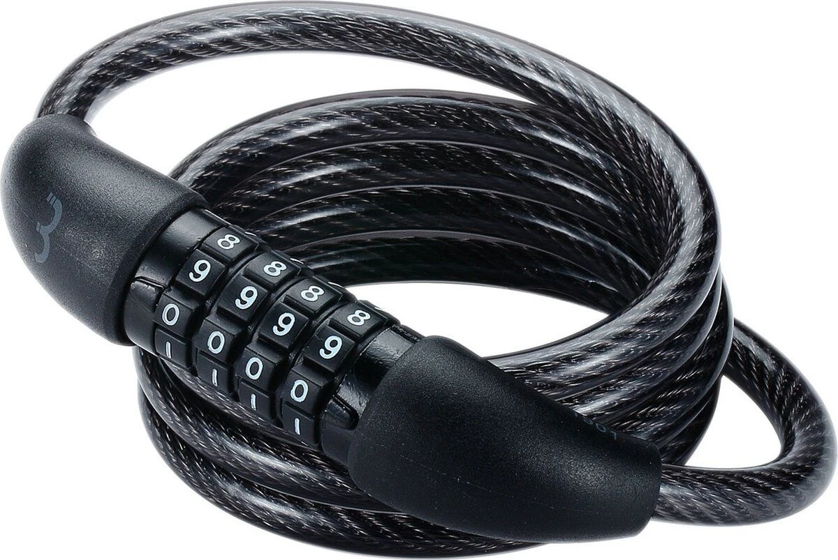 BBB Nummern-Spiralschloss QuickCode BBL-66 8 X 1.200 Mm, Schwarz 1 BBB Nummern-Spiralschloss QuickCode BBL-66 8 X 1.200 Mm, Schwarz