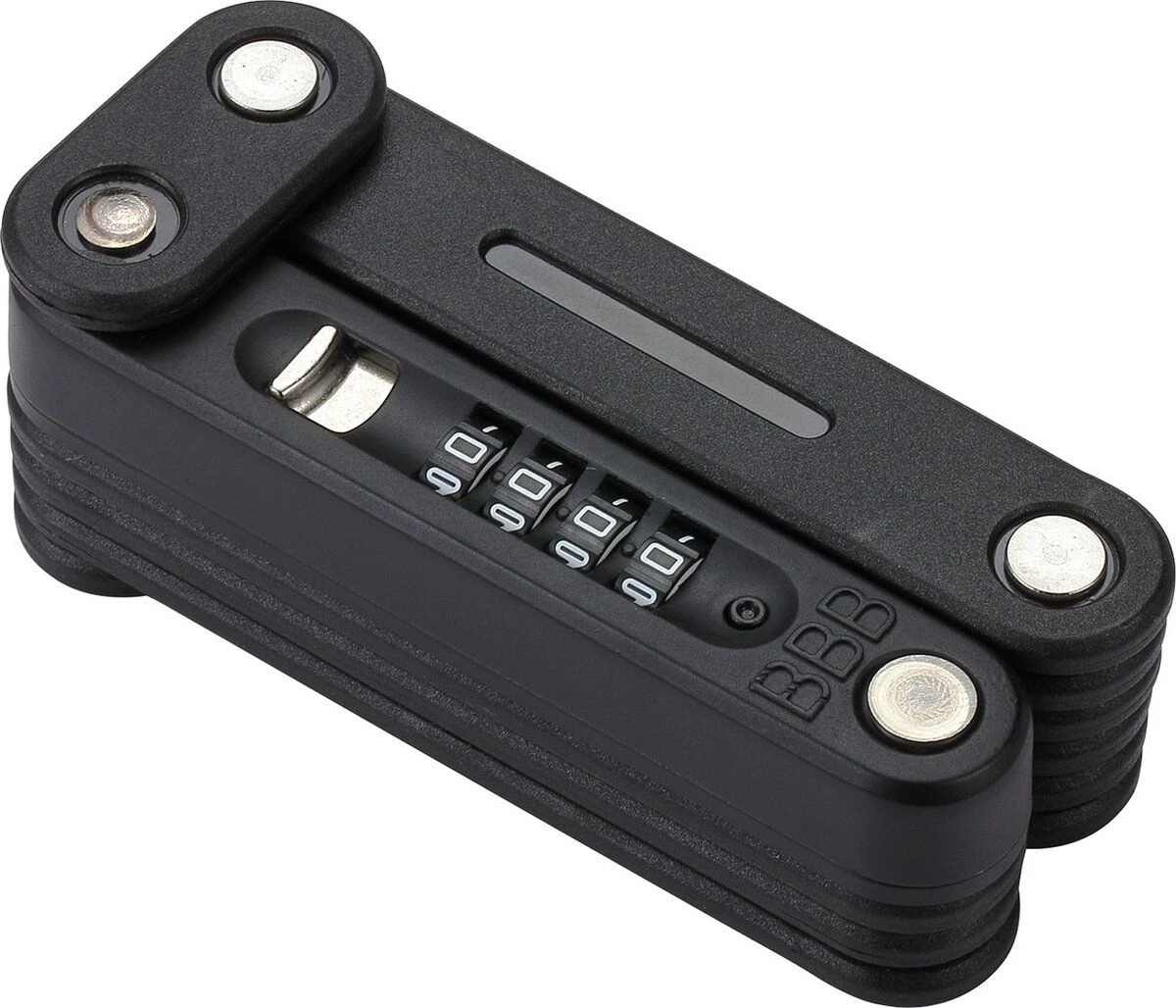 BBB Nummern-Faltschloss CodeFold BBL-72 5 X 22 X 975 Mm, Inkl. Universalhalter, Schwarz 1 BBB Nummern-Faltschloss CodeFold BBL-72 5 X 22 X 975 Mm, Inkl. Universalhalter, Schwarz