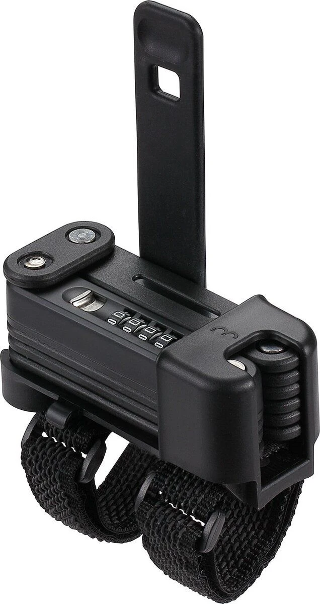 BBB Nummern-Faltschloss CodeFold BBL-72 5 X 22 X 975 Mm, Inkl. Universalhalter, Schwarz 3 BBB Nummern-Faltschloss CodeFold BBL-72 5 X 22 X 975 Mm, Inkl. Universalhalter, Schwarz – Bild 3