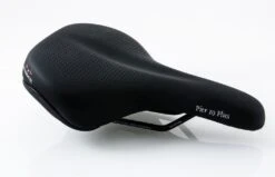 P&P Bequemsattel Pier 19 Plus 519P Schwarz, Unisex, 260x185mm, Ca. 430g