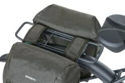 Basil Doppelpacktasche Discovery 365D M Schwarz Melee, 30x14x31cm, 18ltr