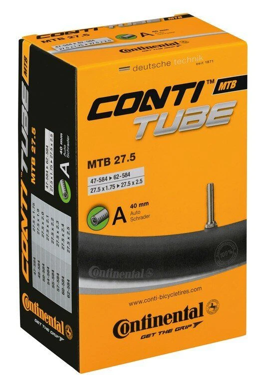 Continental Schlauch MTB 27.5 27.5x1.75-2.50" 47/62-584 AV 40mm 1 Continental Schlauch MTB 27.5 27.5x1.75-2.50" 47/62-584 AV 40mm
