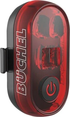 LED-Akku-Rücklicht Micro Lens Büchel, F. Sattelstützen-Befestigung