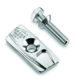 Ursus Ständer Adapterplatte Silber, Für Zweibeinständer, SchraubeM10x75