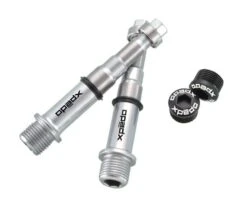 Xpedo Rebuilt Kit Für MTB XMF-3C 2 Kappen, 2 CroMo-Achsen