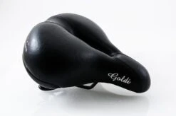 P&P Bequemsattel Goldi 619 Schwarz, Unisex, 255x240mm, Ca. 750g