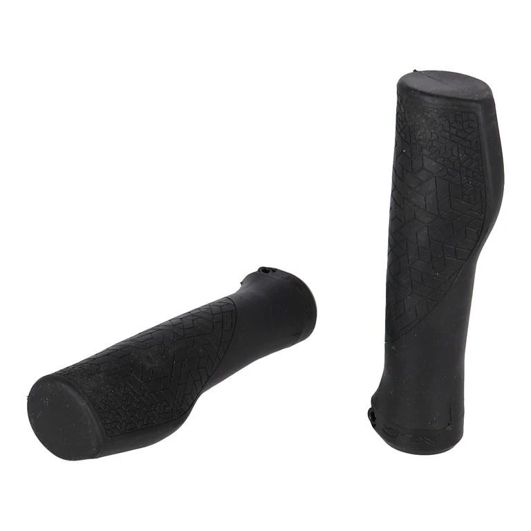XLC Griffe Ergosport 138mm, Schwarz, Mit Schraubensicherung 1 XLC Griffe Ergosport 138mm, Schwarz, Mit Schraubensicherung