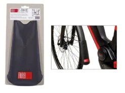 Fahrer Spritzlappen "Latz" E-Bike Schwarz 22 X 12 (LxB)