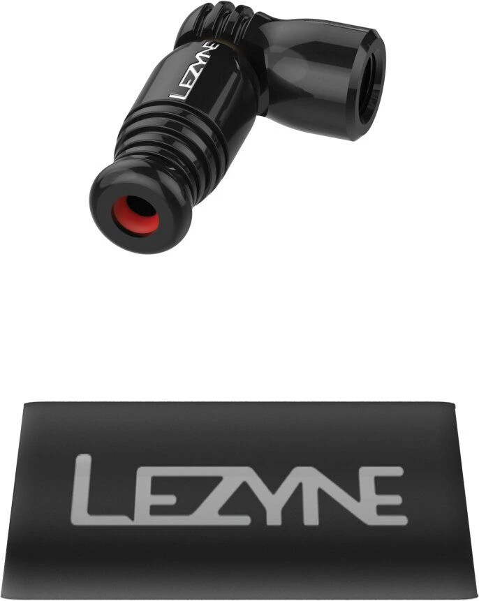 Lezyne CO2 Pumpenkopf Trigger Speed Drive CNC Schwarz-glänzend 1 Lezyne CO2 Pumpenkopf Trigger Speed Drive CNC Schwarz-glänzend