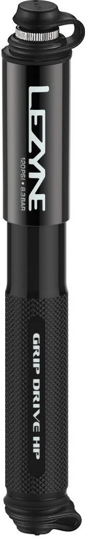 Lezyne Minipumpe Grip Drive HP S (18,0) Cm / Schwarz