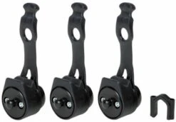 Trelock ZB 403 Universal 3-Punkt Halter Für Bügelschlösser, Zur Gepäckträgermontage