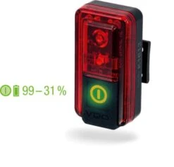 VDO EcoLight M90 Set USB Akku-Lichtset Mit Bremslichtautomatik 20 VDO EcoLight M90 Set USB Akku-Lichtset Mit Bremslichtautomatik -e-bikes4you vdo red plus ladeindikator 1 537x512 1