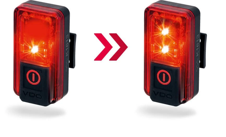 VDO EcoLight M90 Set USB Akku-Lichtset Mit Bremslichtautomatik 11 VDO EcoLight M90 Set USB Akku-Lichtset Mit Bremslichtautomatik – Bild 11